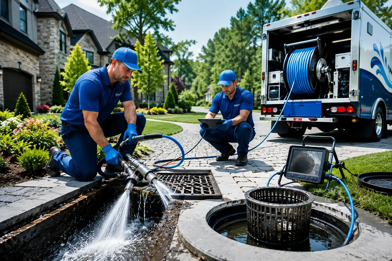 Local outdoor drain cleaning professionals in Hiawatha, KS